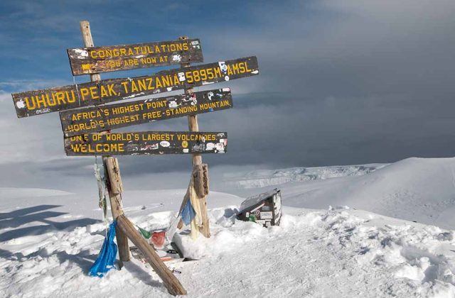 Tanzania,Mount Kilimanjaro Climbing